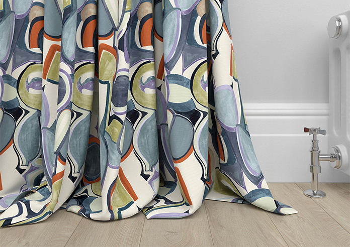 Pop, Denim - Made to Measure Curtains - Image 6